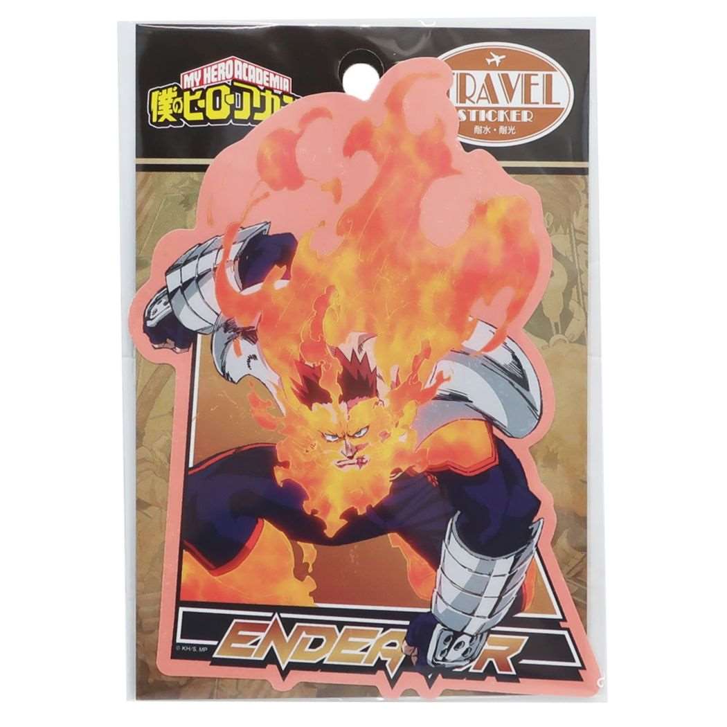 僕のヒーローアカデミア グッズ ダイカットシール アニメキャラクター トラベルステッカー ACTION2 エンデヴァー