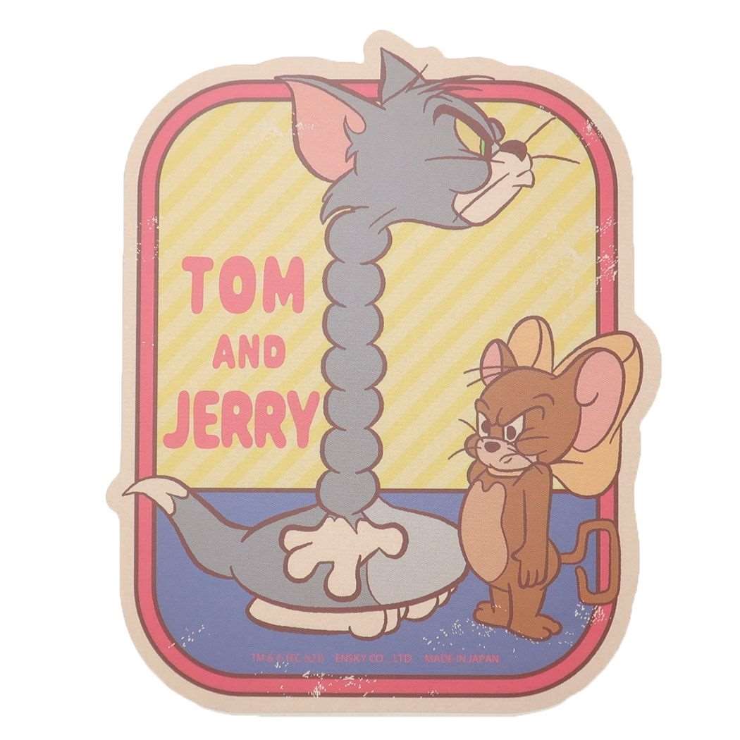 トムとジェリー キャラクター ダイカットシール トラベルステッカー FUNNY ART6 ワーナーブラザース