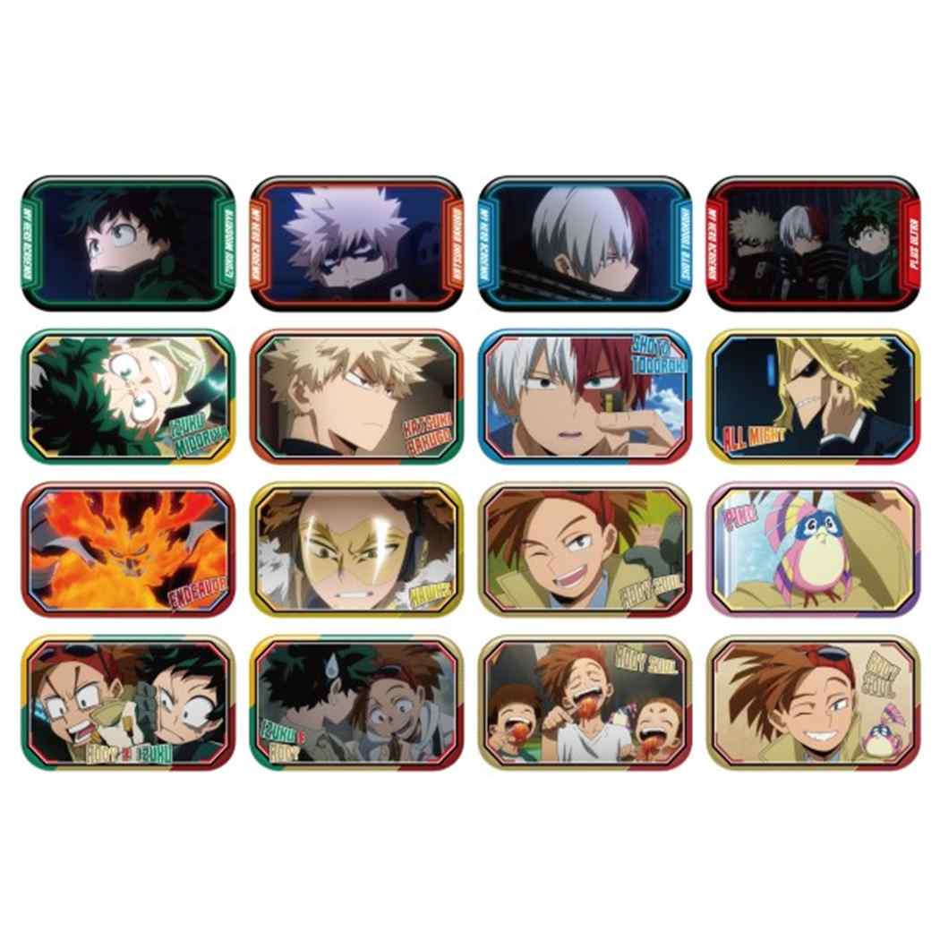 僕のヒーローアカデミア 缶バッジ まるかくカンバッジ THE MOVIE ワールドヒーローズミッション 少年ジャンプ エンスカイ プレゼント