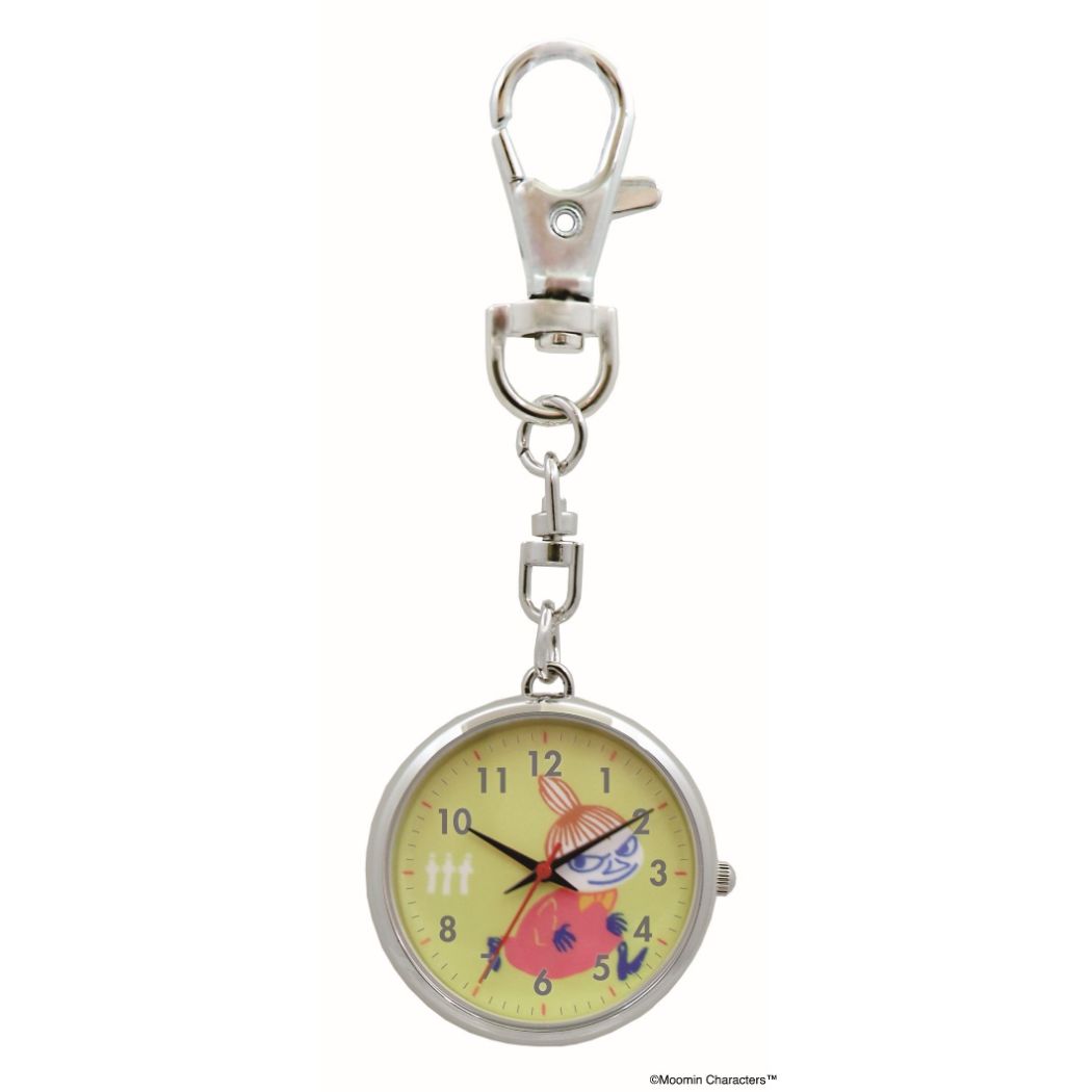 ムーミン カジュアルキーチェーンウォッチ 北欧 キーホルダー時計 キャラクター YE プレゼント 男の子 女の子 ギフト