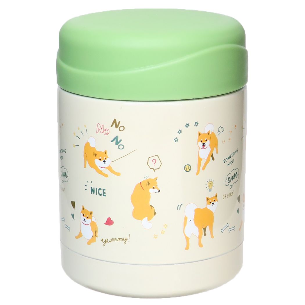 フードポット しばたさんデイズ スープジャー 350ml アイボリー フレンズヒル