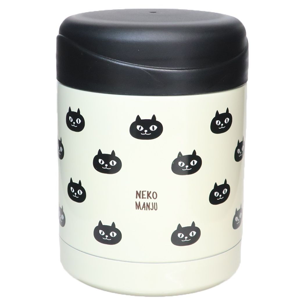フードポット ネコマンズ スープジャー 350ml アイボリー FRIENDSHILL ランチ雑貨