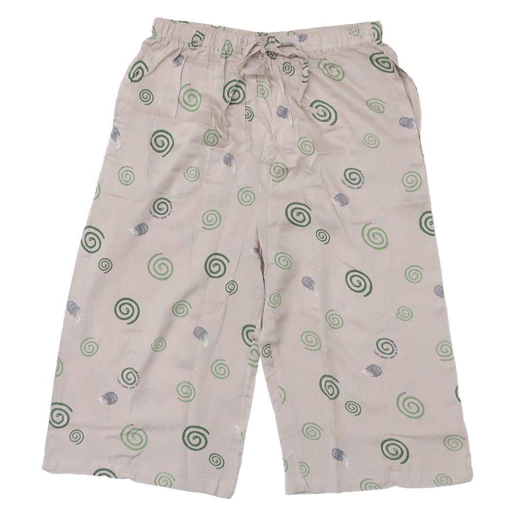 ルームウェア 夏用ひんやりクールステテコ カトリセンコウ ベージュ フレンズヒル