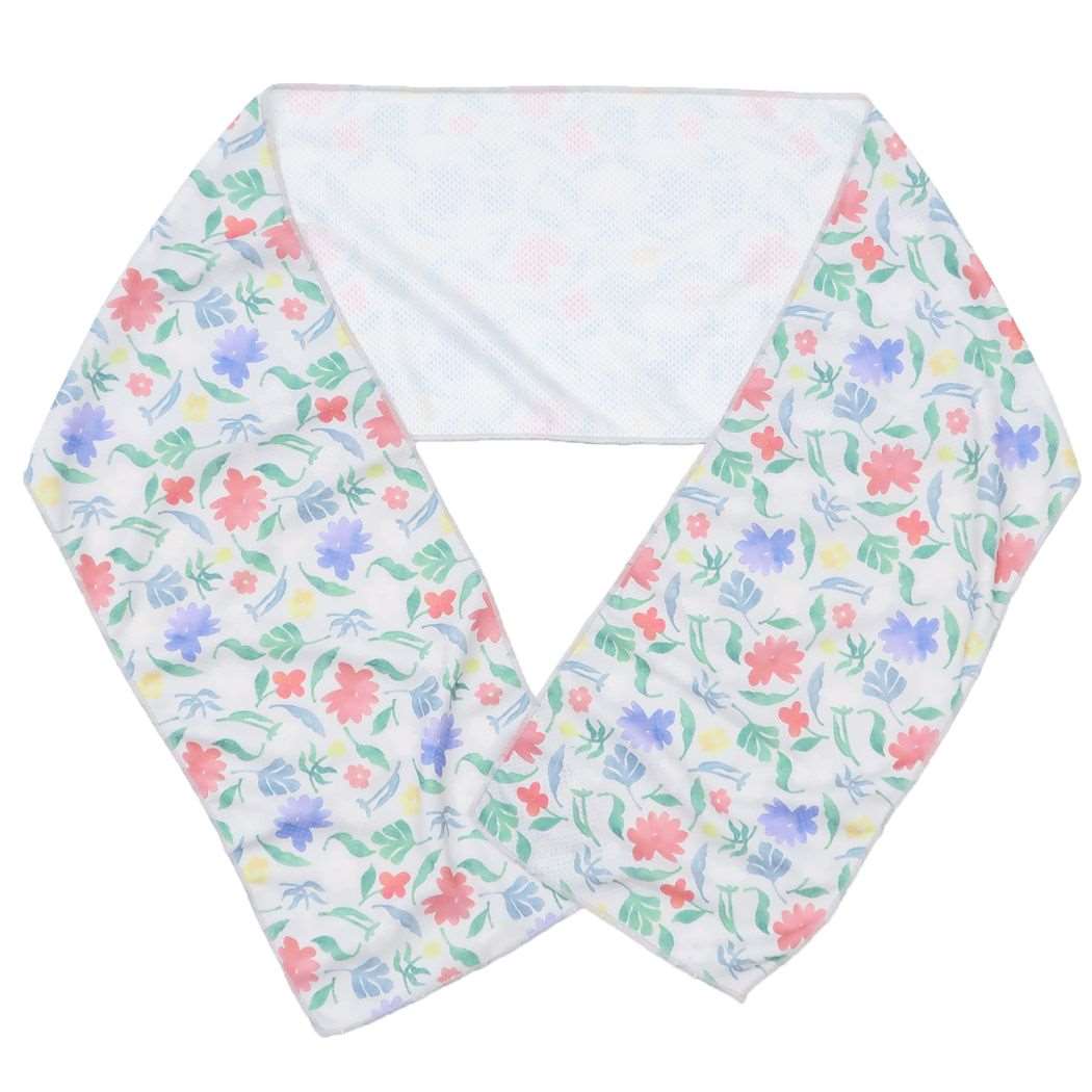 夏用ひんやりロングタオル クールタオル ヴェリテ グレイ フレンズヒル