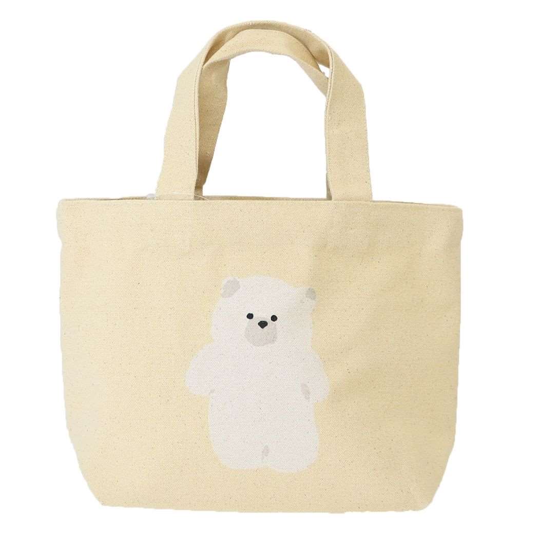 ミニトート モコベア ランチバッグ フレンズヒル イエロー