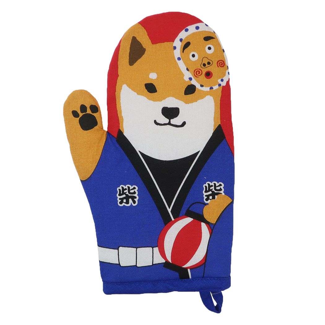 柴田さん キッチンミトン キッチン雑貨 まつり キャラクター