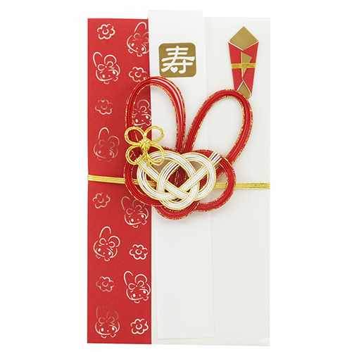 マイメロディ 熨斗袋 御祝儀袋 結婚祝い 耳飾り サンリオ フロンティア ウエディング 中封筒 短冊付き キャラクターグッズ プレゼント