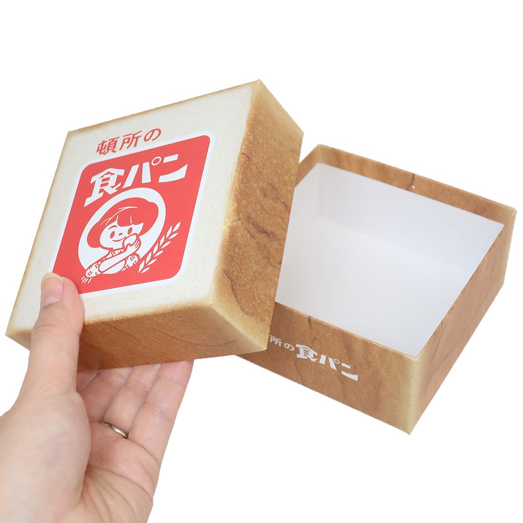 貼り箱 大 地元パン 小物入れ フロンティア 頓所の食パン