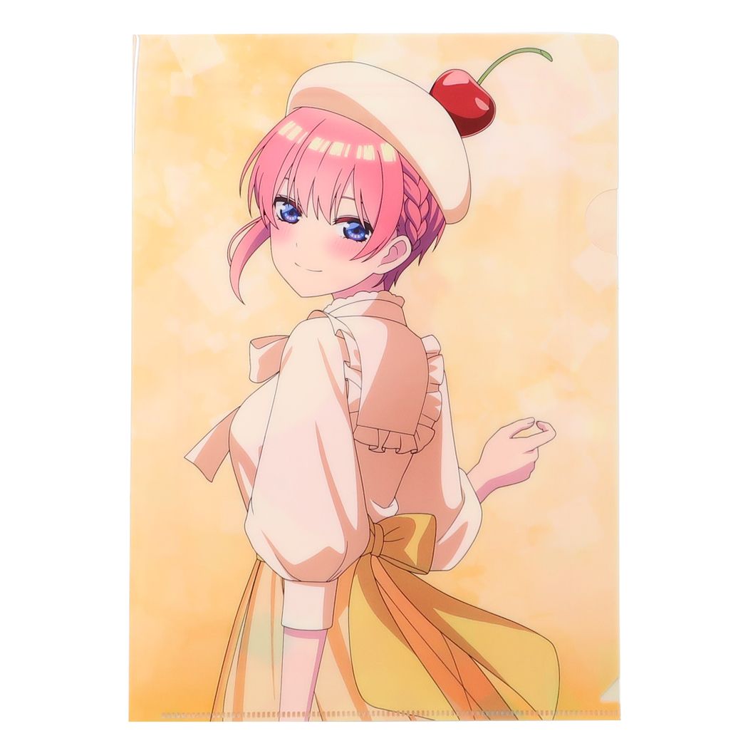 五等分の花嫁 A4クリアファイル シングル クリアフォルダー アニメキャラクター クリームソーダver. 中野一花
