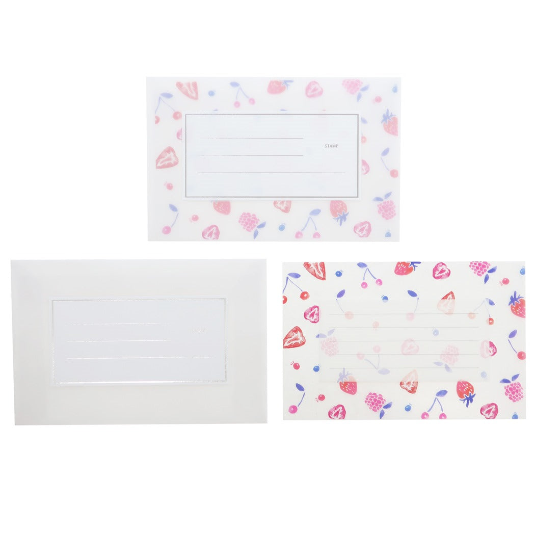 トウメイレターセット コハク KOHAKU 手紙セット Green Flash プレゼント 男の子 女の子 ギフト