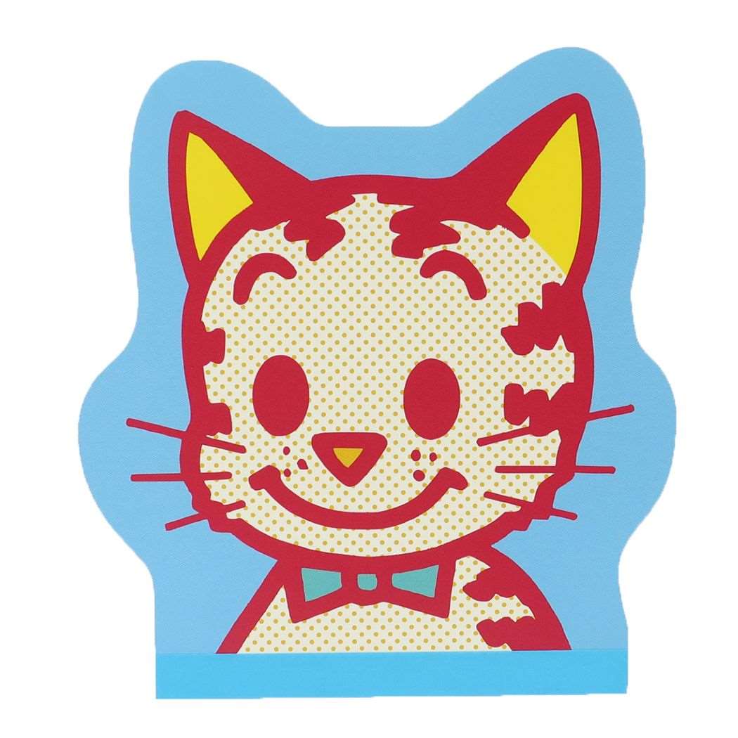 オサムグッズ メモ帳 ダイカットメモ キャット Osamu Goods 学研ステイフル