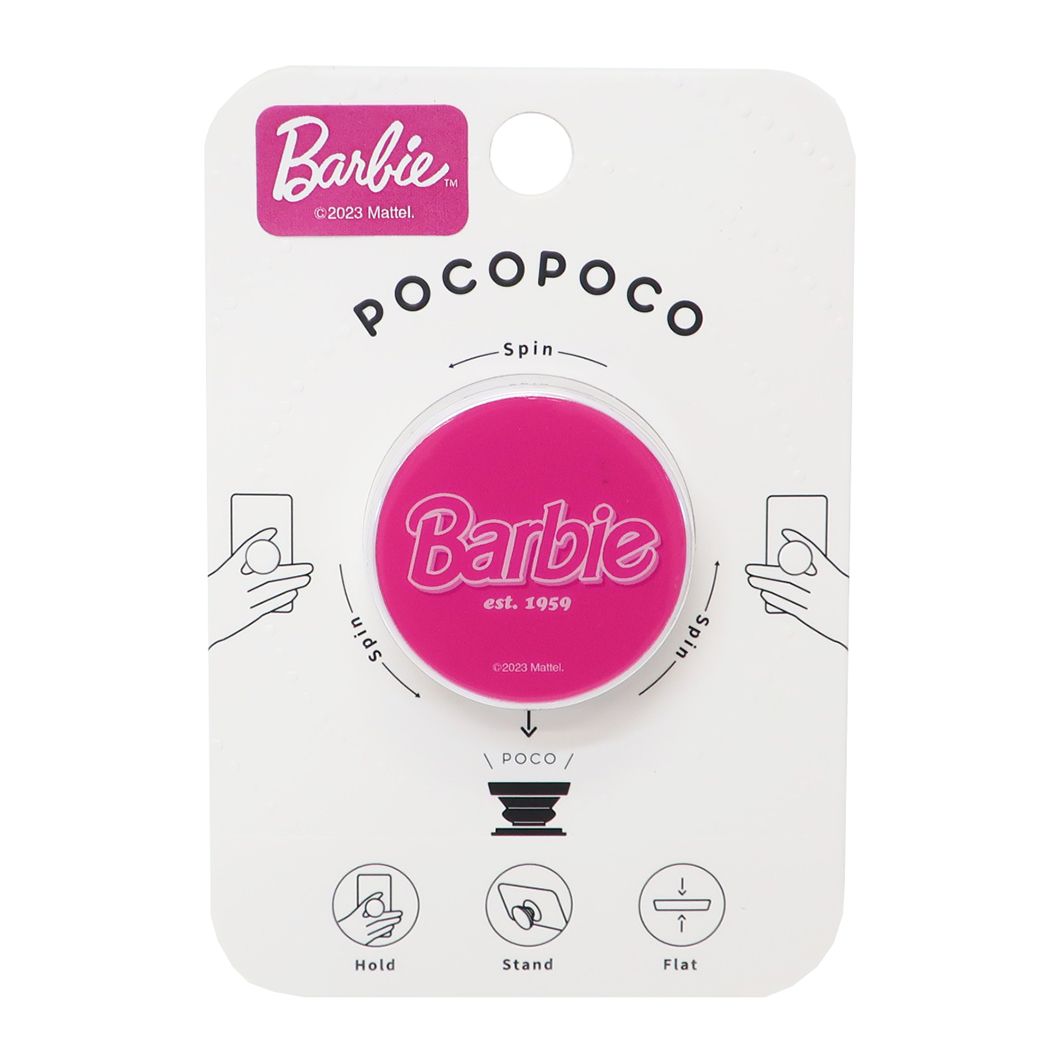 バービー キャラクター スマホアクセ POCOPOCO ポコポコ ロゴ Barbie