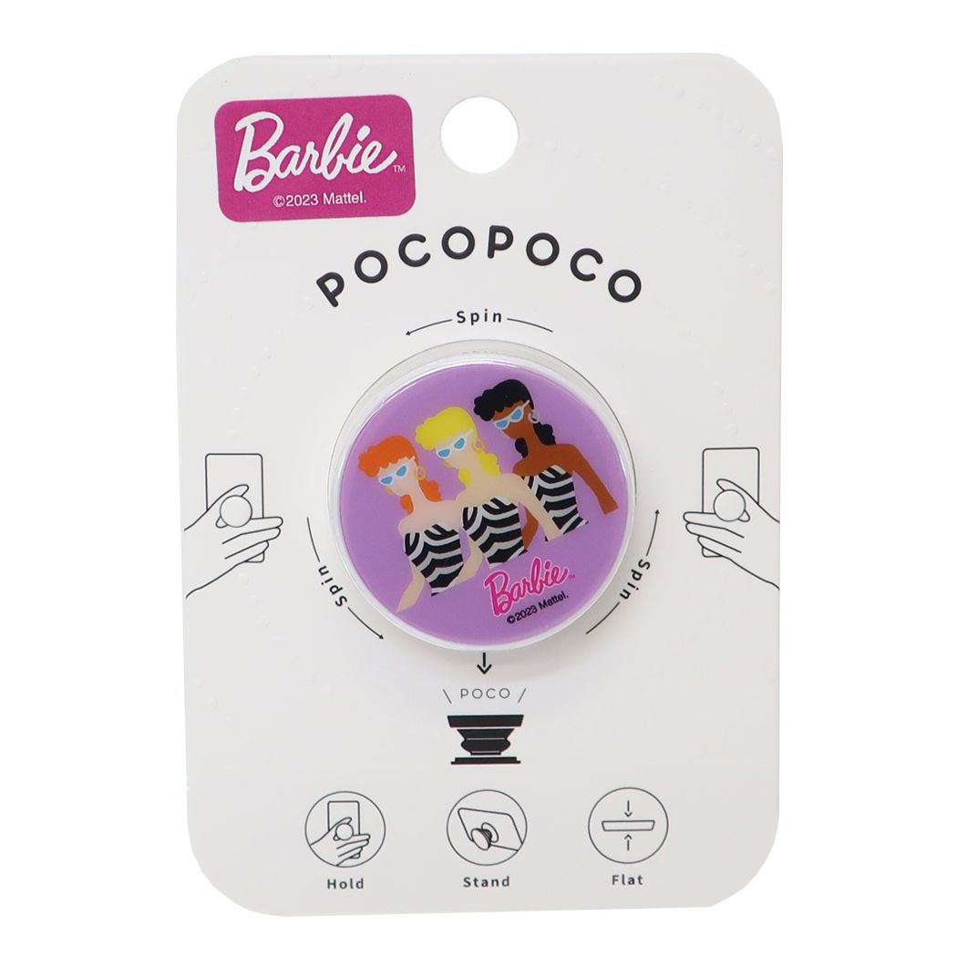 バービー スマホアクセ POCOPOCO ポコポコ イラスト Barbie グルマンディーズ