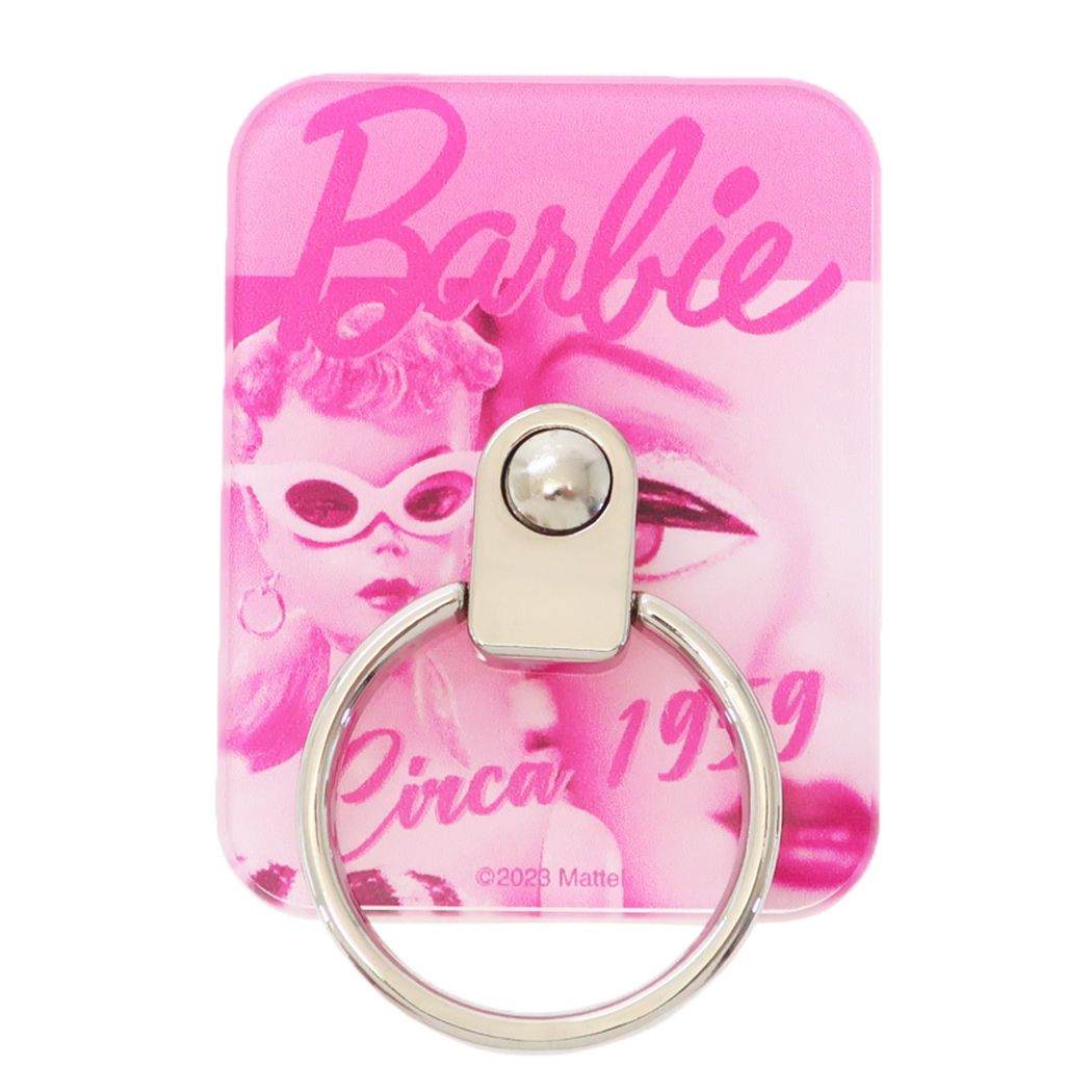 バービー マルチリング スマホアクセ ピンク Barbie キャラクター