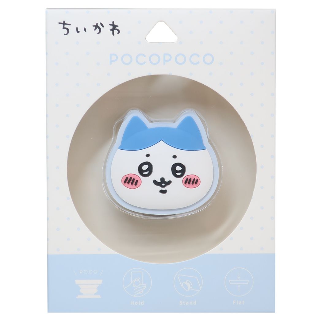 ちいかわ ダイカットソフトpocopoco ポコポコ スマホアクセ ハチワレ