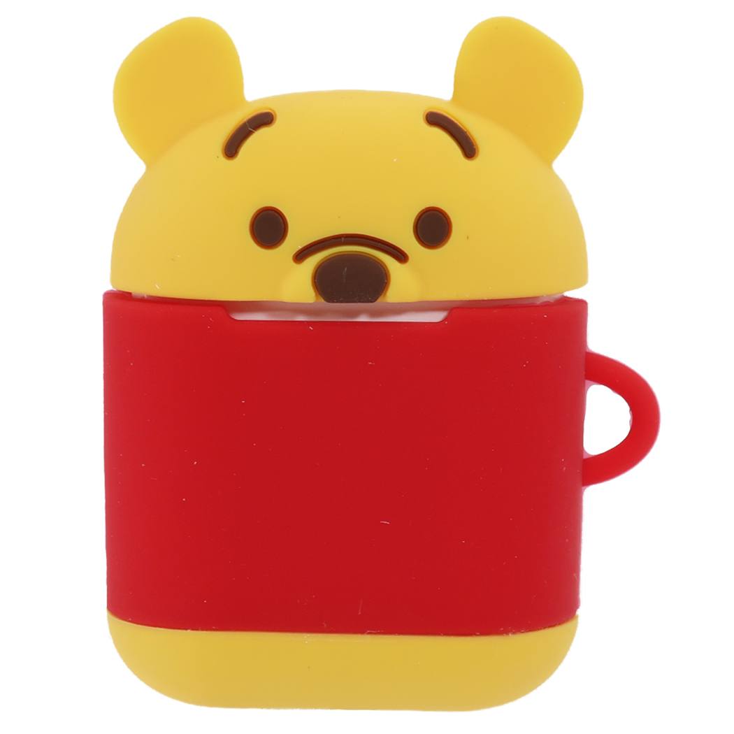 ディズニー くまのプーさん キャラクター エアーポッズケース AirPods シリコンケース グルマンディーズ プレゼント 男の子 女