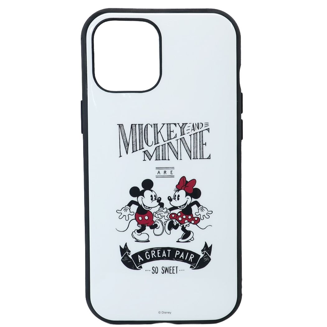 ミッキ&ミニー グッズ iPhone12ProMaxケース キャラクター アイフォン12プロマックスプロテクトカバーイーフィット ディズニー
