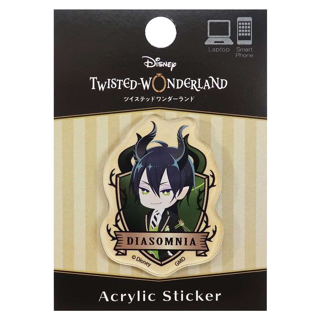 マレウスドラコニア ツイステッドワンダーランド アクリル ステッカー ディズニー 通販 デコシール グッズ プレゼント 男の