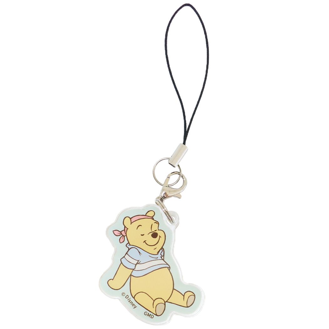 くまのプーさん ディズニー キャラクター ストラップ モバイルアクリルストラップ
