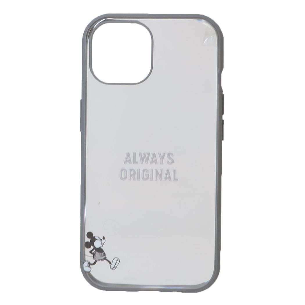 ミッキーマウス キャラクター iPhone15 IIIIfit Clear 2023 iPhone 6.1 inch 2 LENS model/14/13対応ケース iPhone15/14/13 ディズニー