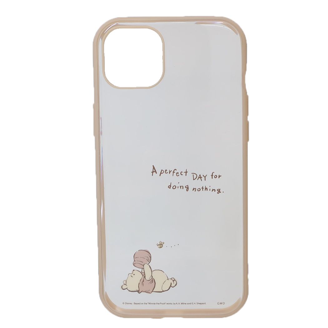 くまのプーさん キャラクター iPhone15 IIIIfit Clear 2023 iPhone 6.7inch_2 LENS model/14 Plus対応 ケース iPhone15Plus/14 Plus