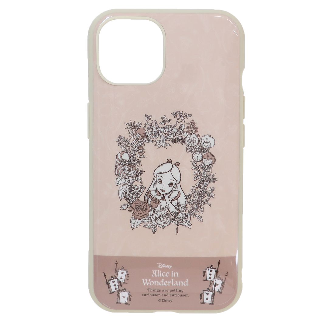 ふしぎの国のアリス ディズニー キャラクター iPhone14 13ケース アイフォン14 13 プロテクトカバー llllfit プレゼン