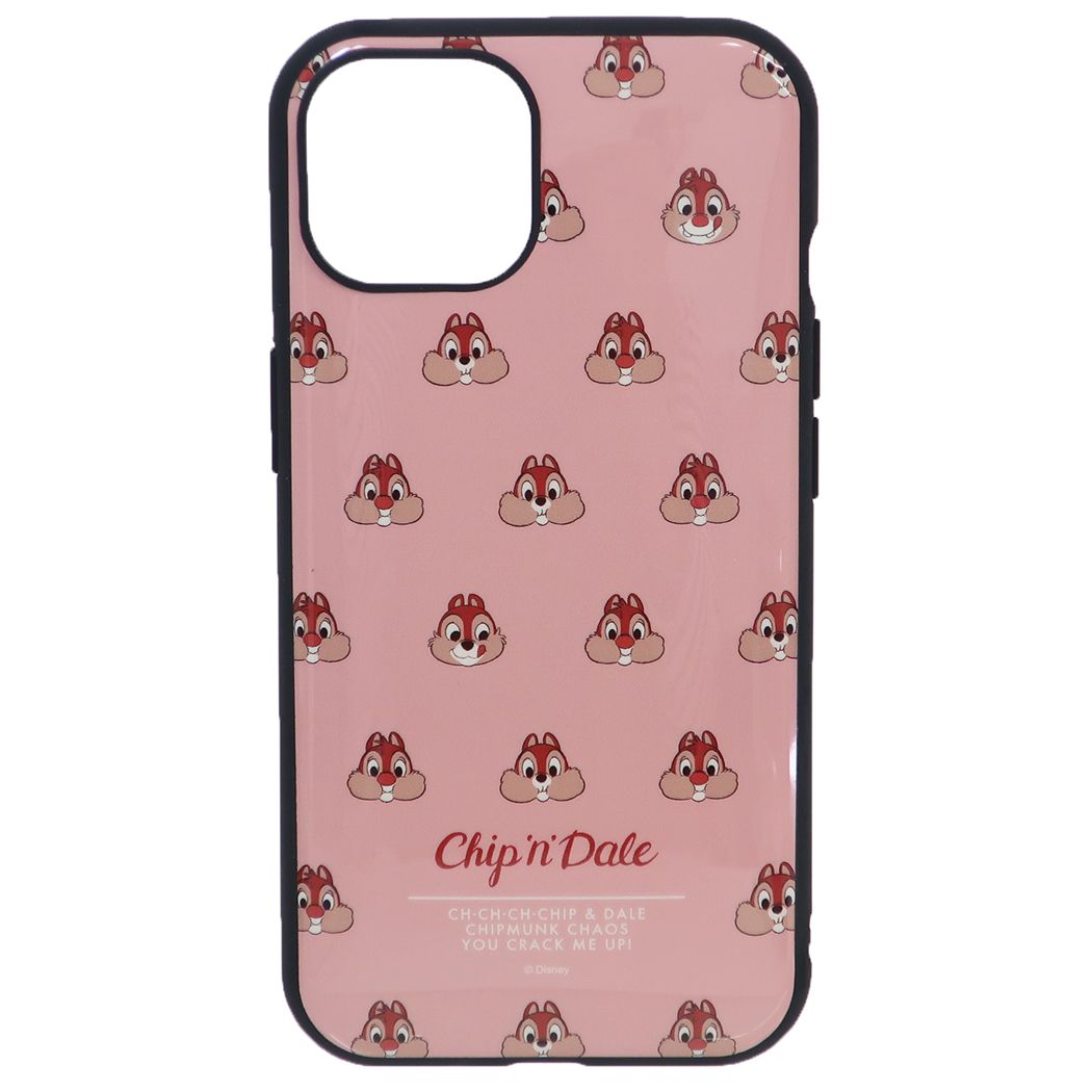チップ&デール アイフォン14 13 プロテクトカバー llllfit iPhone14 13ケース ディズニー キャラクター プレゼント
