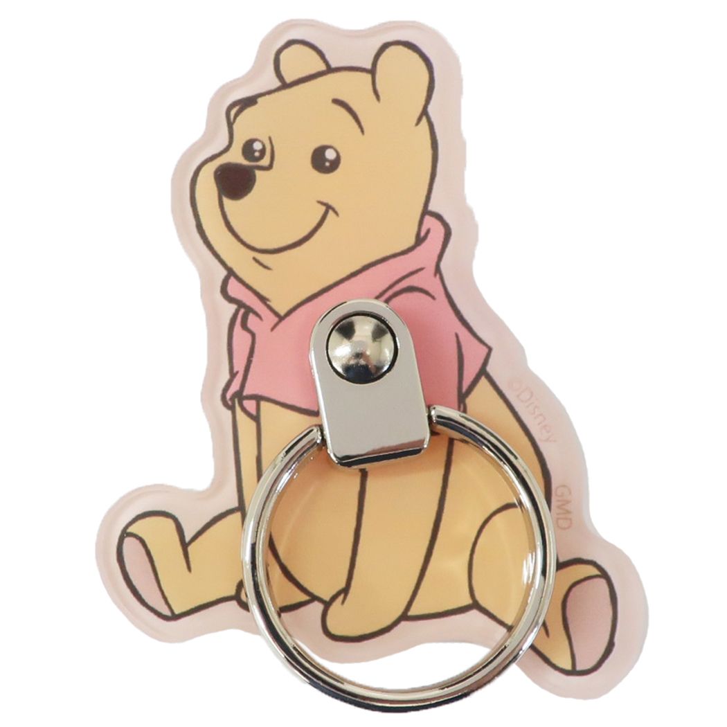 くまのプーさん グッズ スマホアクセ ディズニー キャラクター ダイカットマルチリング