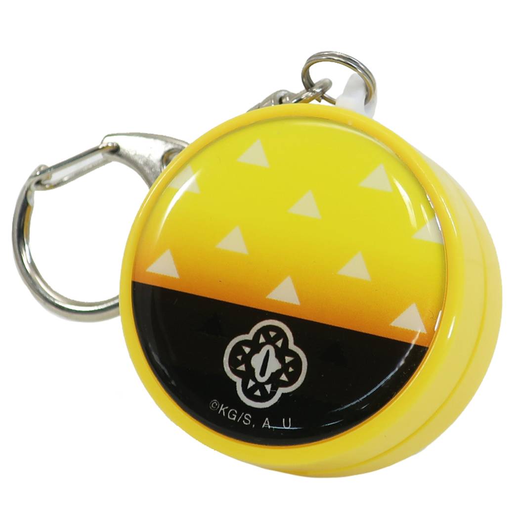 鬼滅の刃 防犯ブザー 我妻善逸 キッズ お知らせ 警報アラーム 少年ジャンプ グルマンディーズ 子供用緊急コール プレゼント