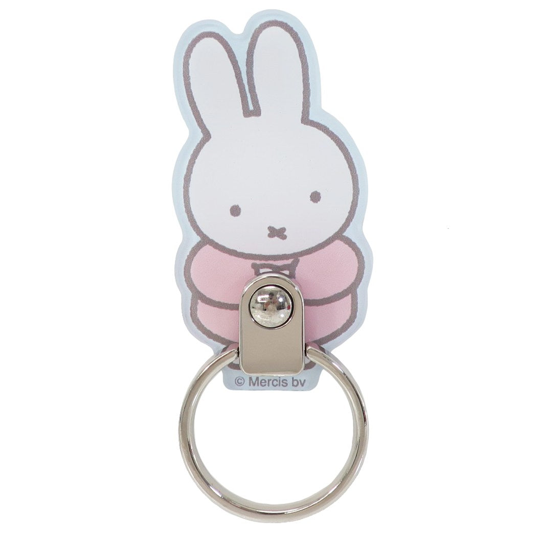 ミッフィー ディックブルーナ 絵本キャラクター スマホリング ダイカット マルチリング おすまし グルマンディーズ プレゼント 男の子