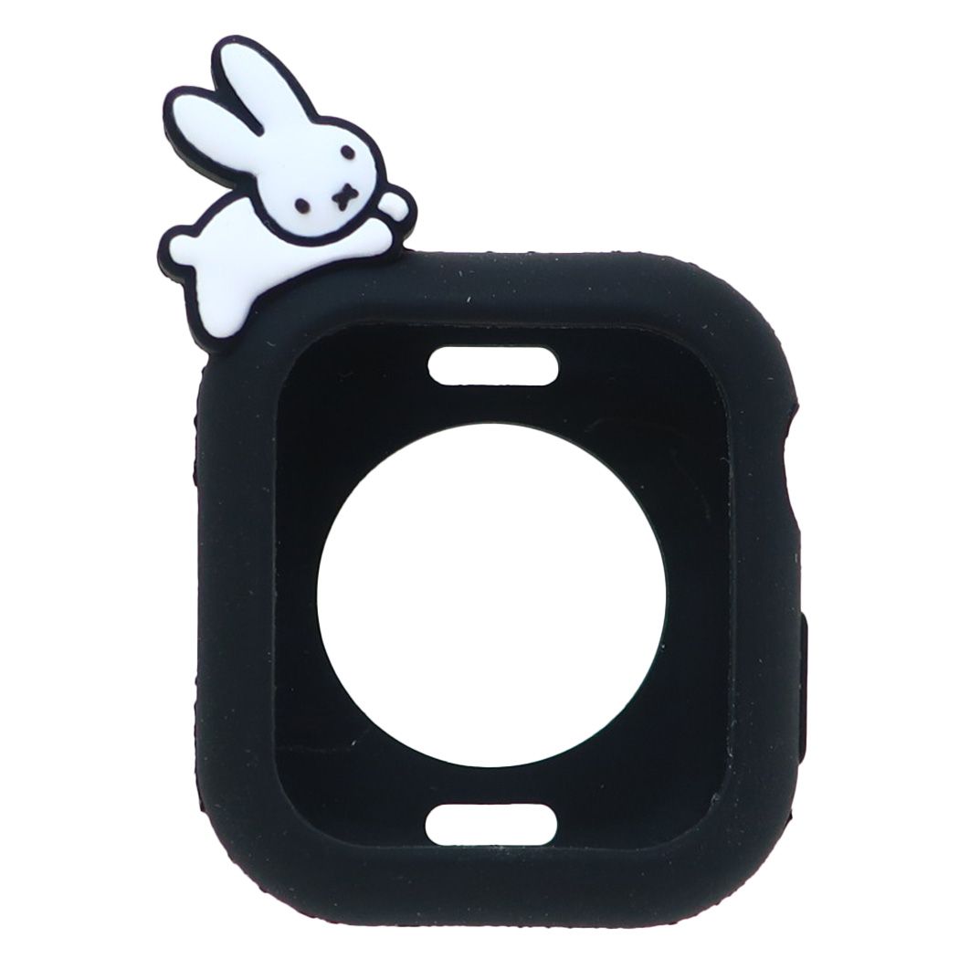 ミッフィー Apple Watch 41/40mm 対応 シリコンケース アップルウォッチカバー うさぎ ディックブルーナ 絵本キャラクター