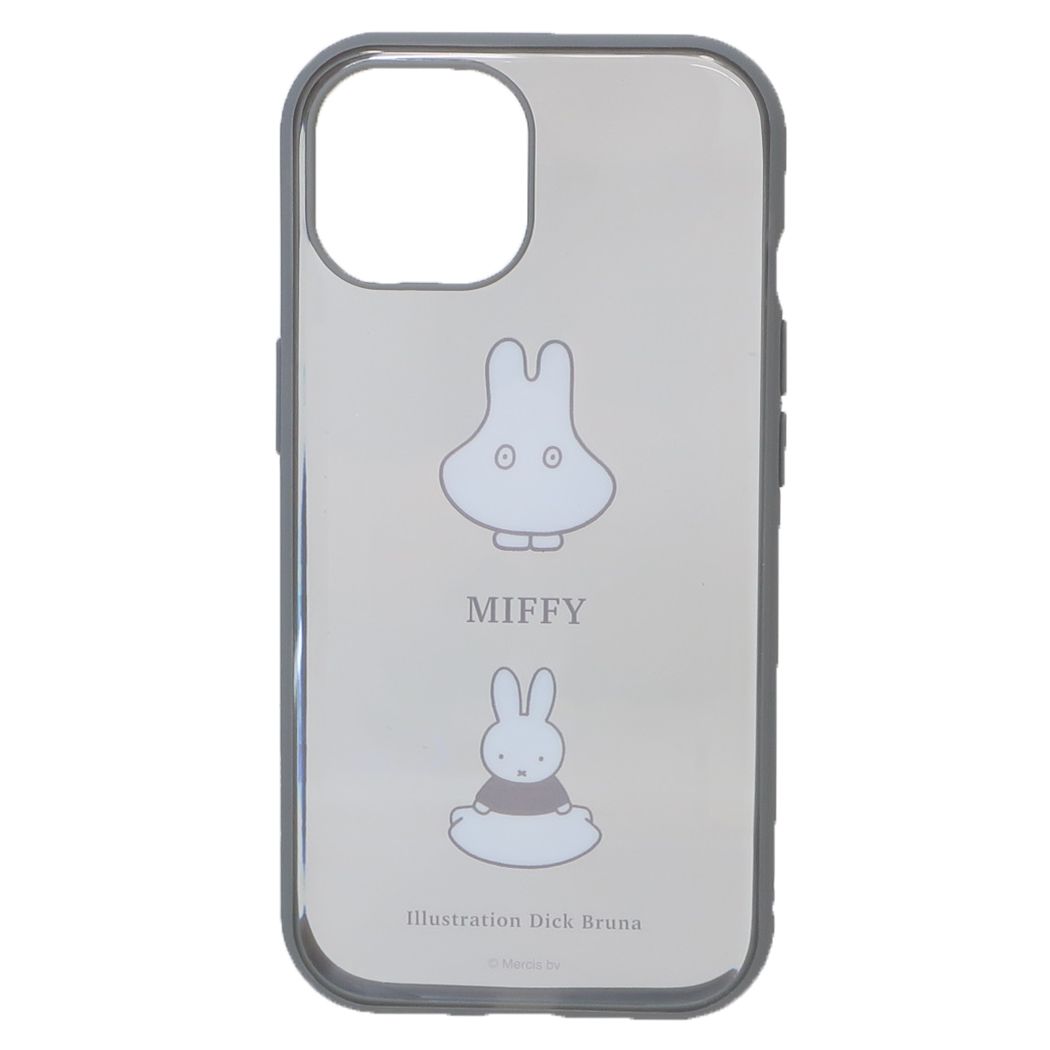 ミッフィー IIIIfit Clear 2023 iPhone 6.1 inch 2 LENS model/14/13対応ケース ディックブルーナ iPhone15 絵本キャラクター iPhone15/14/13