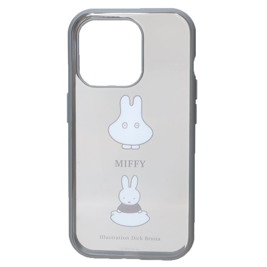 ミッフィー 絵本キャラクター iPhone15 IIIIfit Clear 2023 iPhone 6.1 inch 3 LENS model対応ケース iPhone15Pro ディックブルーナ