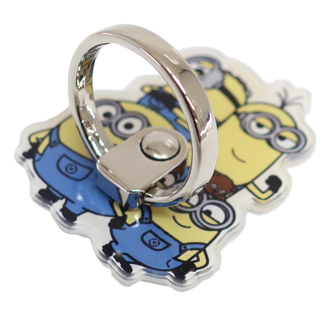 ミニオンズ ユニバーサル映画 キャラクター スマホリング マルチリング 集合 プレゼント 男の子 女の子 ギフト