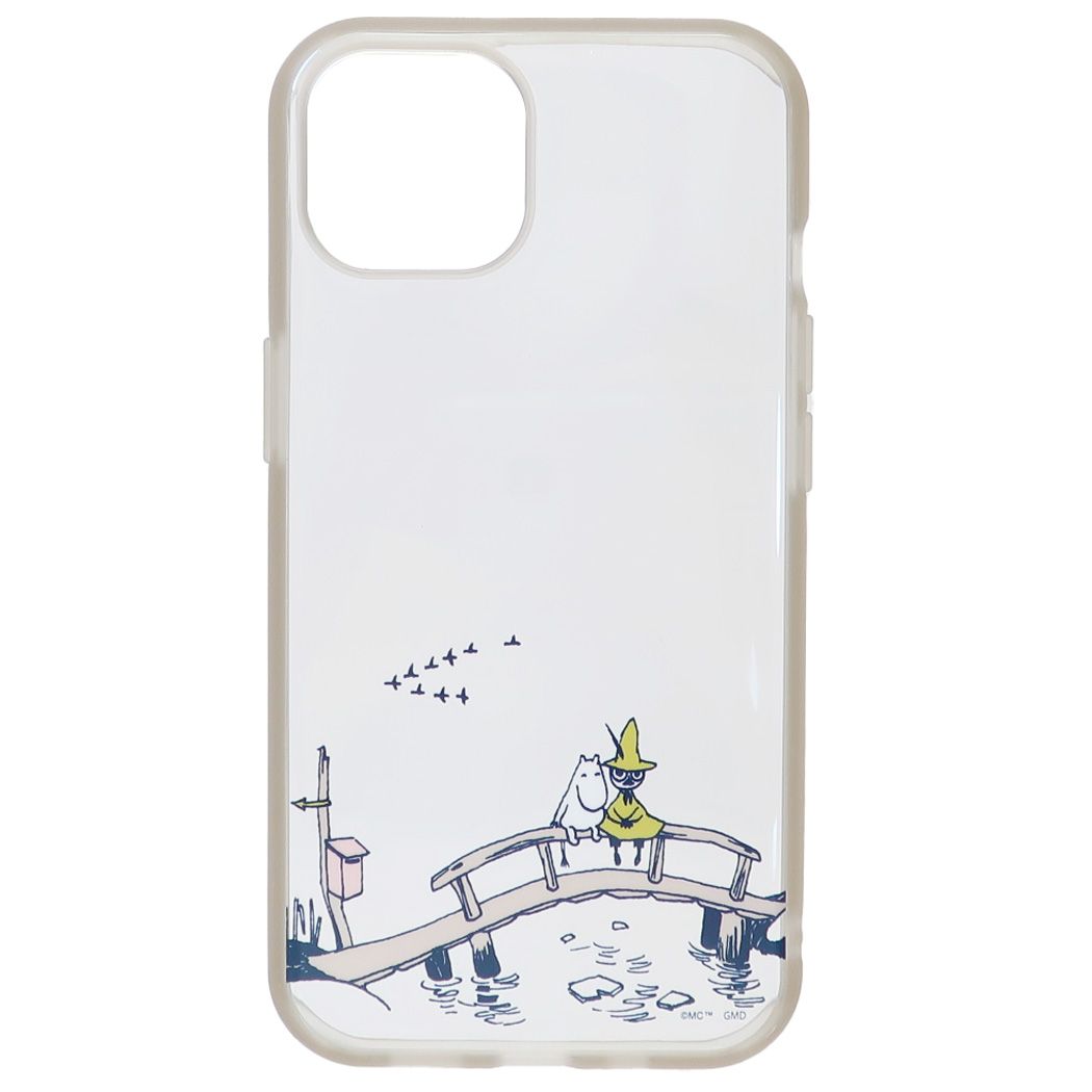 ムーミン グッズ iPhone14 13ケース キャラクター アイフォン14 13 プロテクトカバー llllfit Clear プレゼント