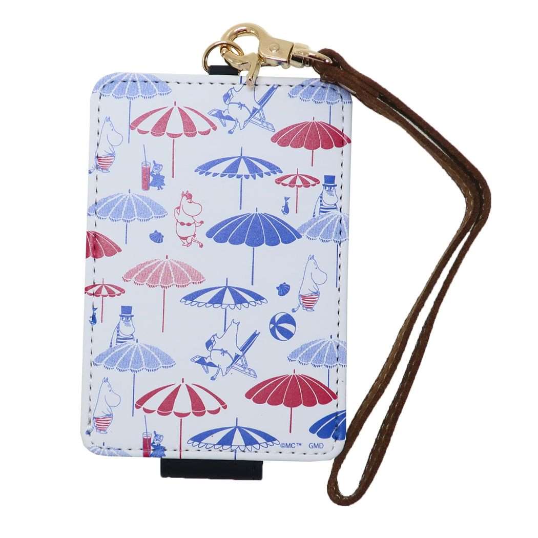 ムーミン ICカードケース 定期入れ 総柄 北欧 キャラクター