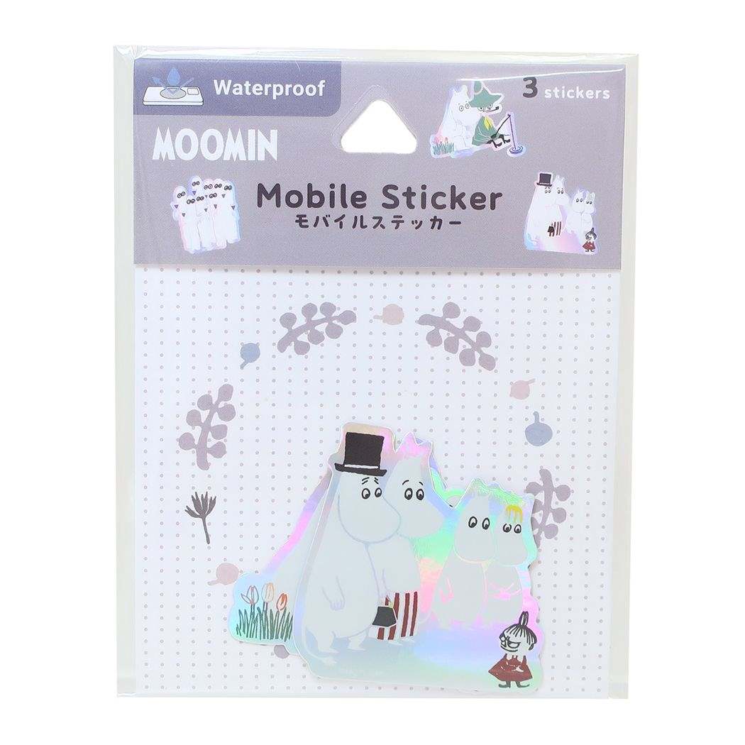 ムーミン グッズ ダイカットシール 北欧 キャラクター モバイルステッカー