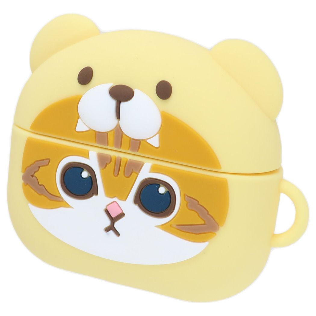 モフサンド グッズ エアーポッズプロケース キャラクター AirPods Pro 第2世代 対応 シリコンケース くまにゃん