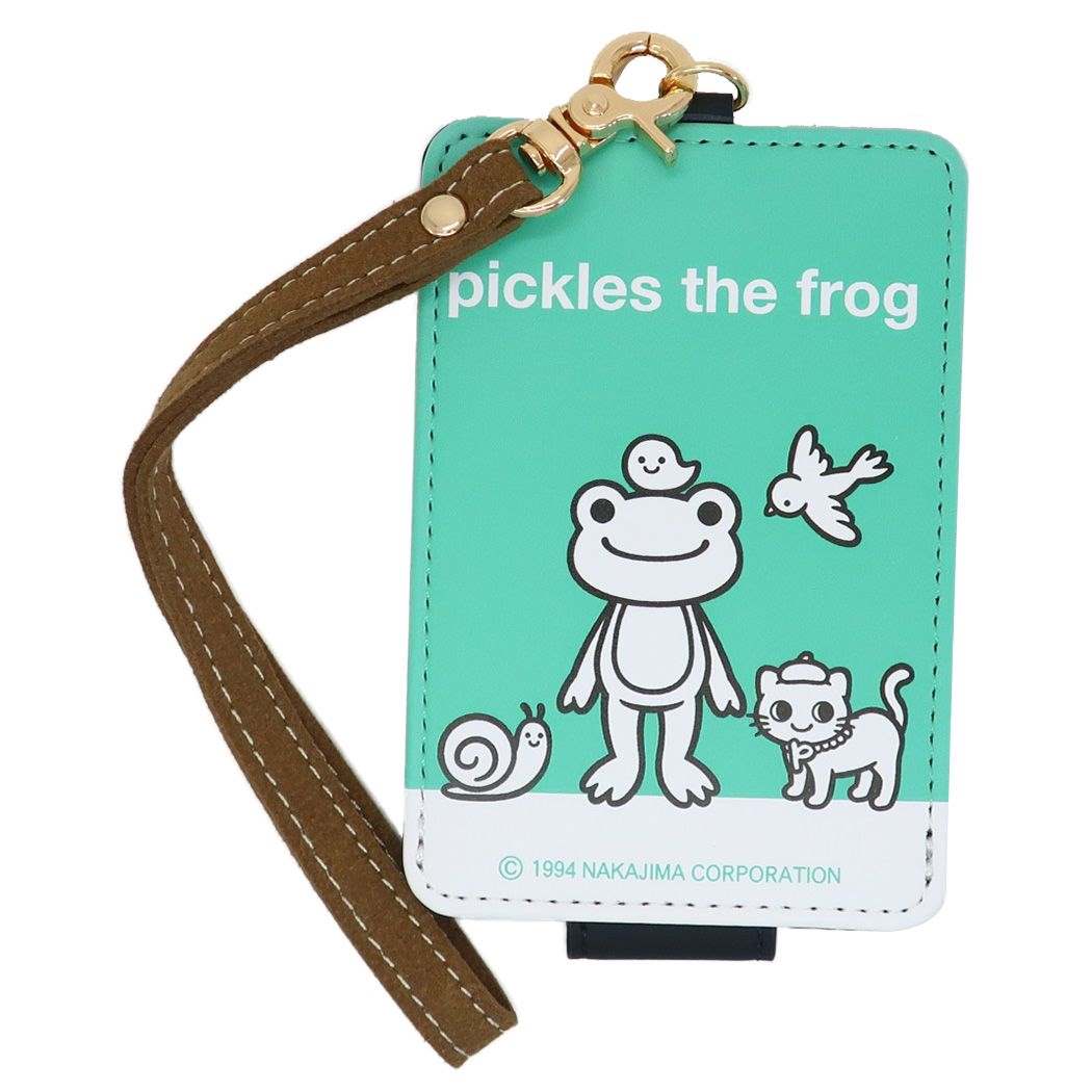 かえるのピクルス グッズ パスケース キャラクター ICカードケース