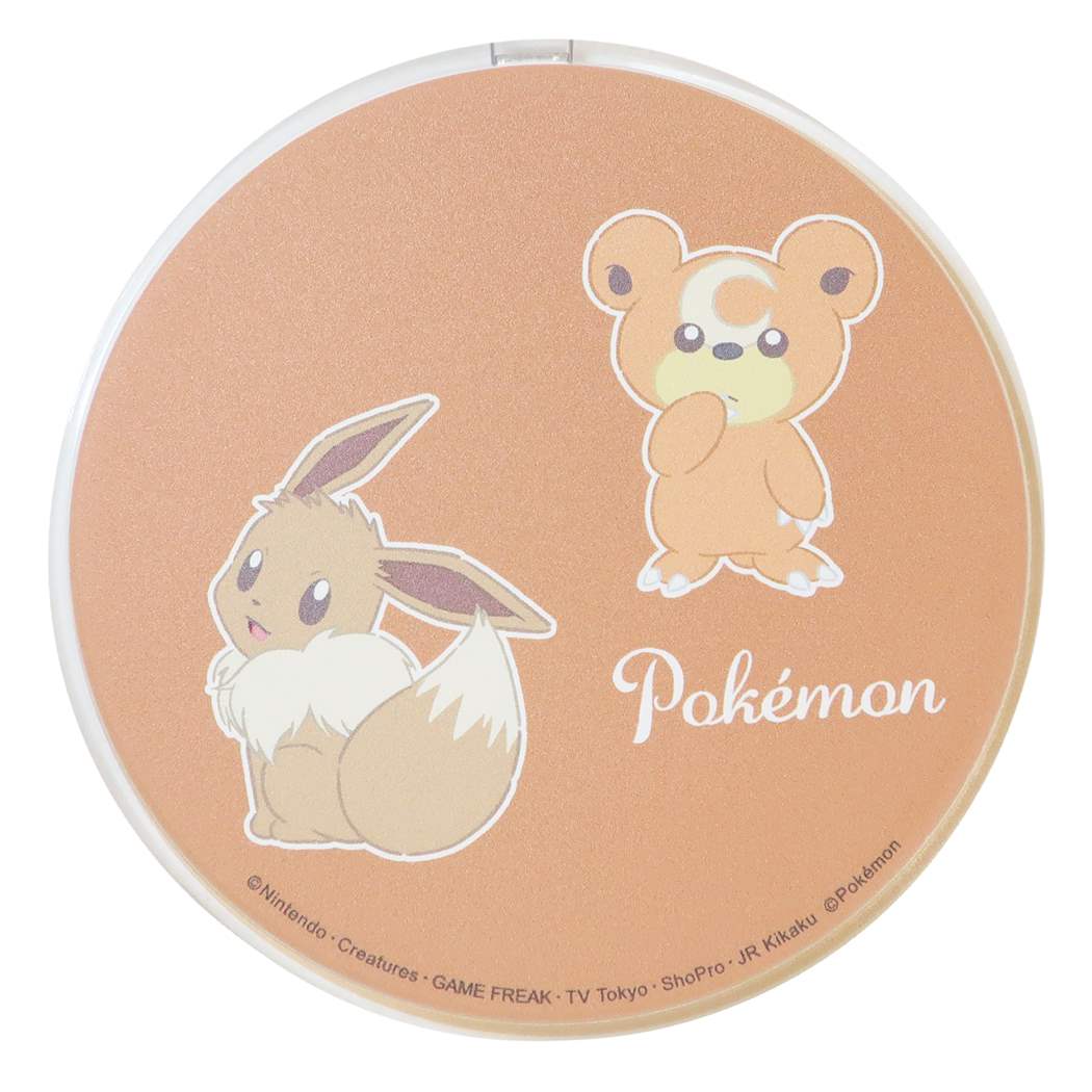 ポケットモンスター ポケモン キャラクター ワイヤレス充電器 Qiワイヤレスチャージャー イーブイ&ヒメグマ プレゼント 男の子 女の