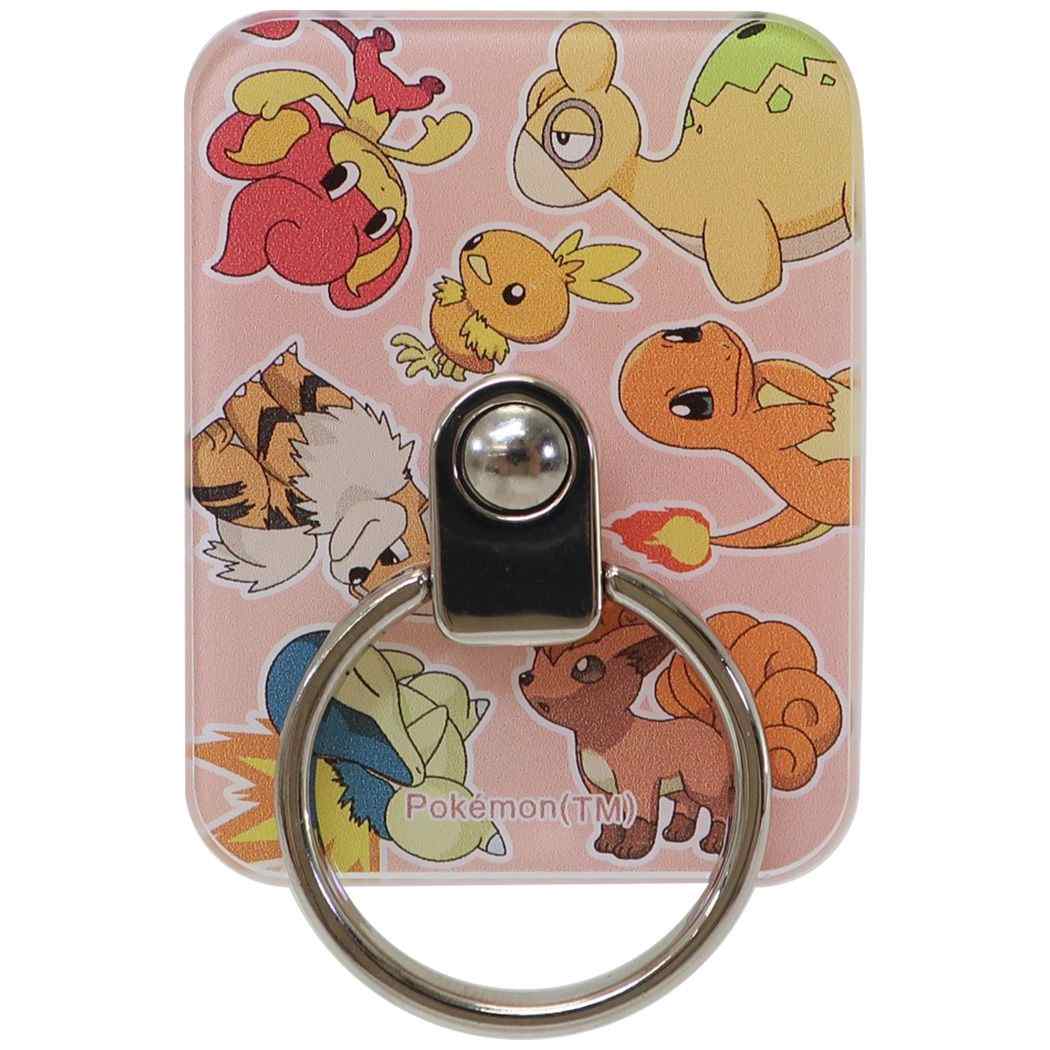 ポケットモンスター スマホアクセ マルチリング ほのおタイプ ポケモン グルマンディーズ