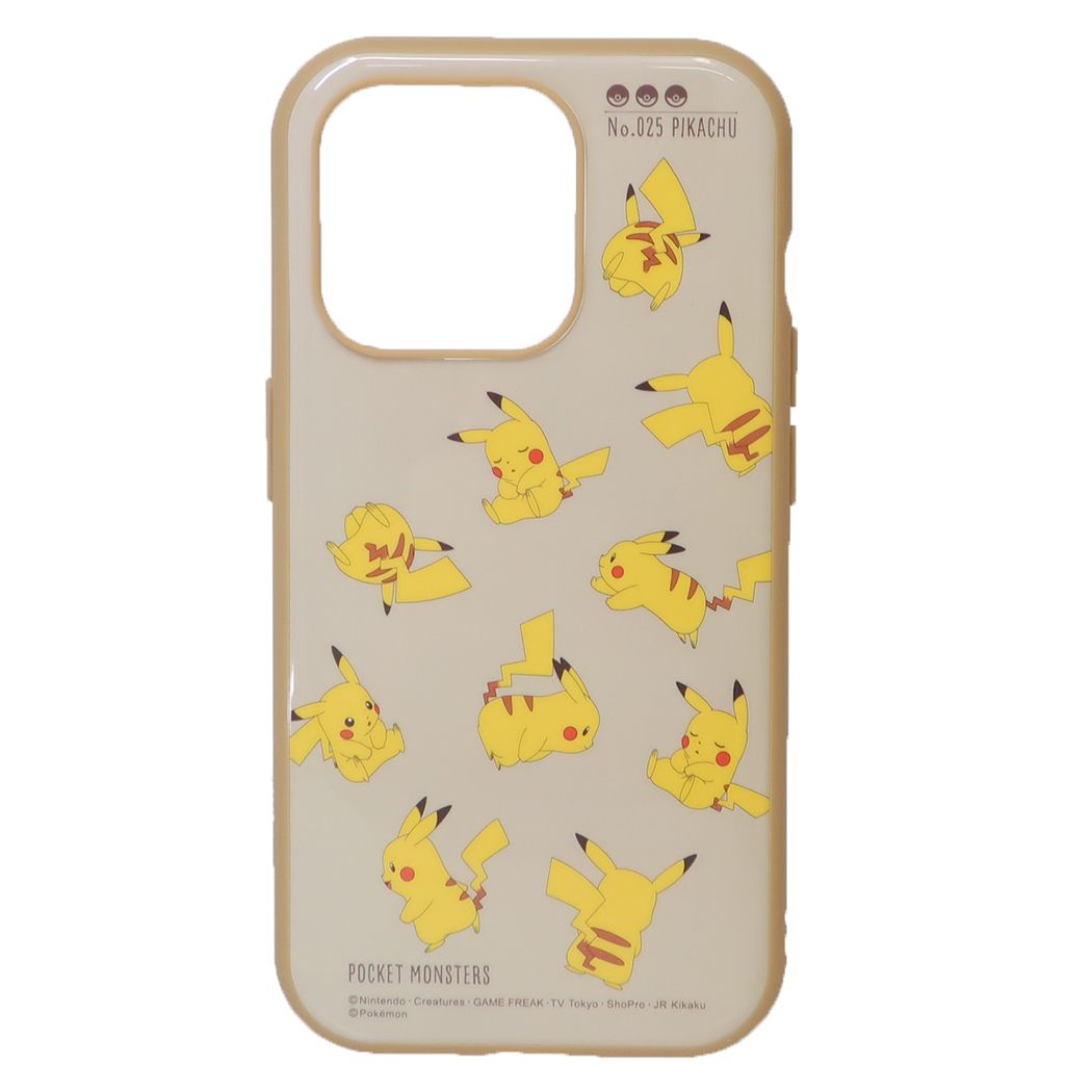 ポケットモンスター グッズ iPhone15 キャラクター IIIIfit 2023 iPhone 6.1 inch 3 LENS model対応ケース ピカチュウ iPhone15Pro