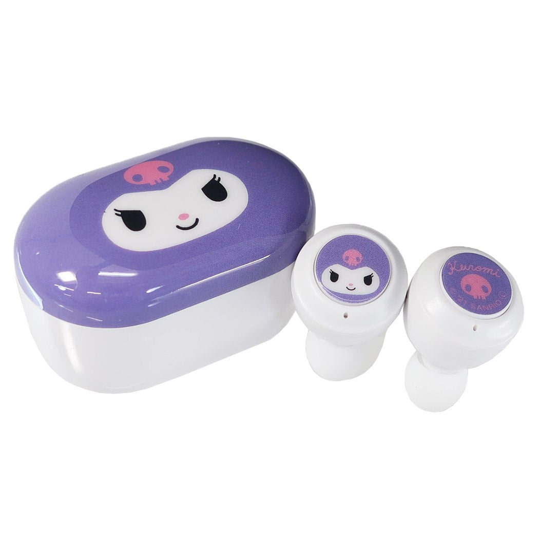 ワイヤレスイヤホン クロミ 完全ワイヤレスステレオイヤホン サンリオ グルマンディーズ Bluetoothイヤホン カナルタイプ プレゼント