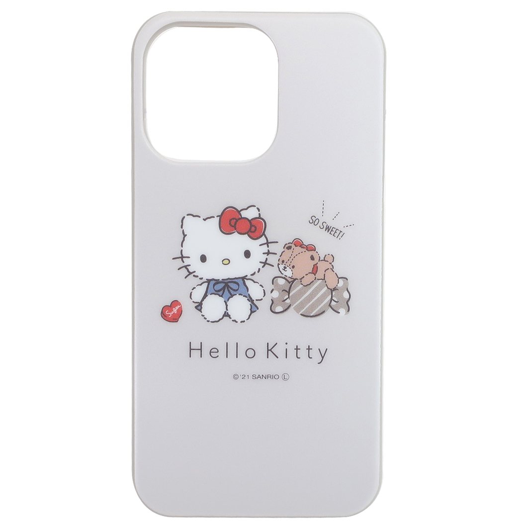 ハローキティ アイフォン13プロ ソフトカバー iPhone13Proケース スモーキーカラー サンリオ キャラクター プレゼント