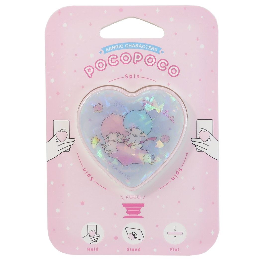 キキ&ララ pocopoco ダイカット スマホアクセ ホログラム サンリオ グルマンディーズ スマホスタンド プレゼント 男の子 女