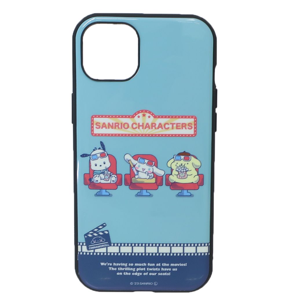 iPhone15 サンリオキャラクターズ IIIIfit 2023 iPhone 6.7 inch 2 LENS model/14 Plus対応ケース サンリオ iPhone15Plus/14 Plus