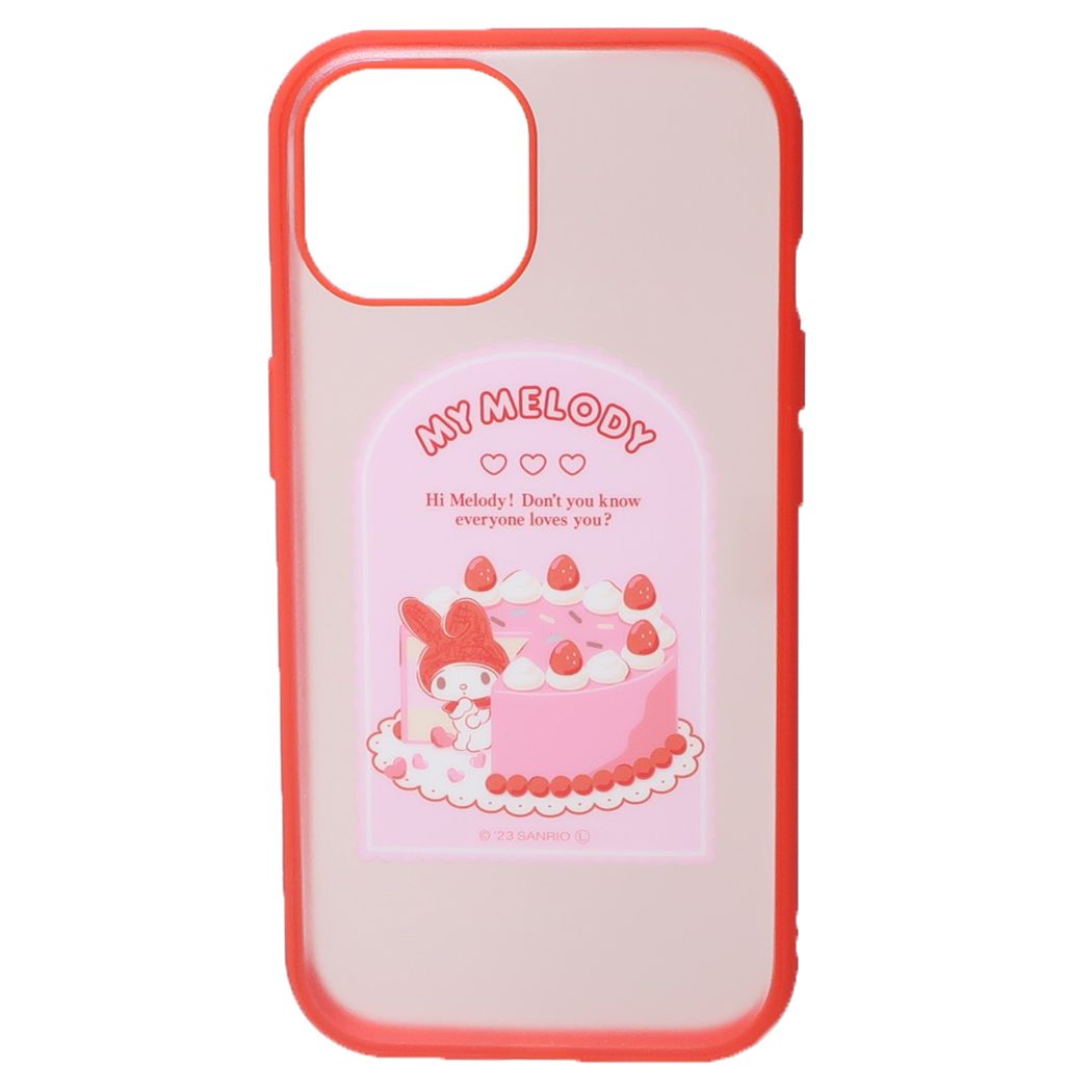 マイメロディ キャラクター iPhone15 IIIIfit Clear 2023 iPhone 6.1 inch 2 LENS model/14/13対応ケース iPhone15/14/13