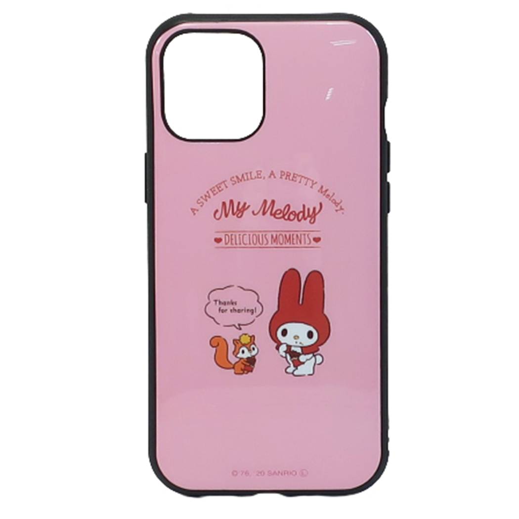 マイメロディ サンリオ キャラクター iPhone12 Pro Maxケース アイフォン12プロマックスプロテクトカバーイーフィット グルマンディーズ