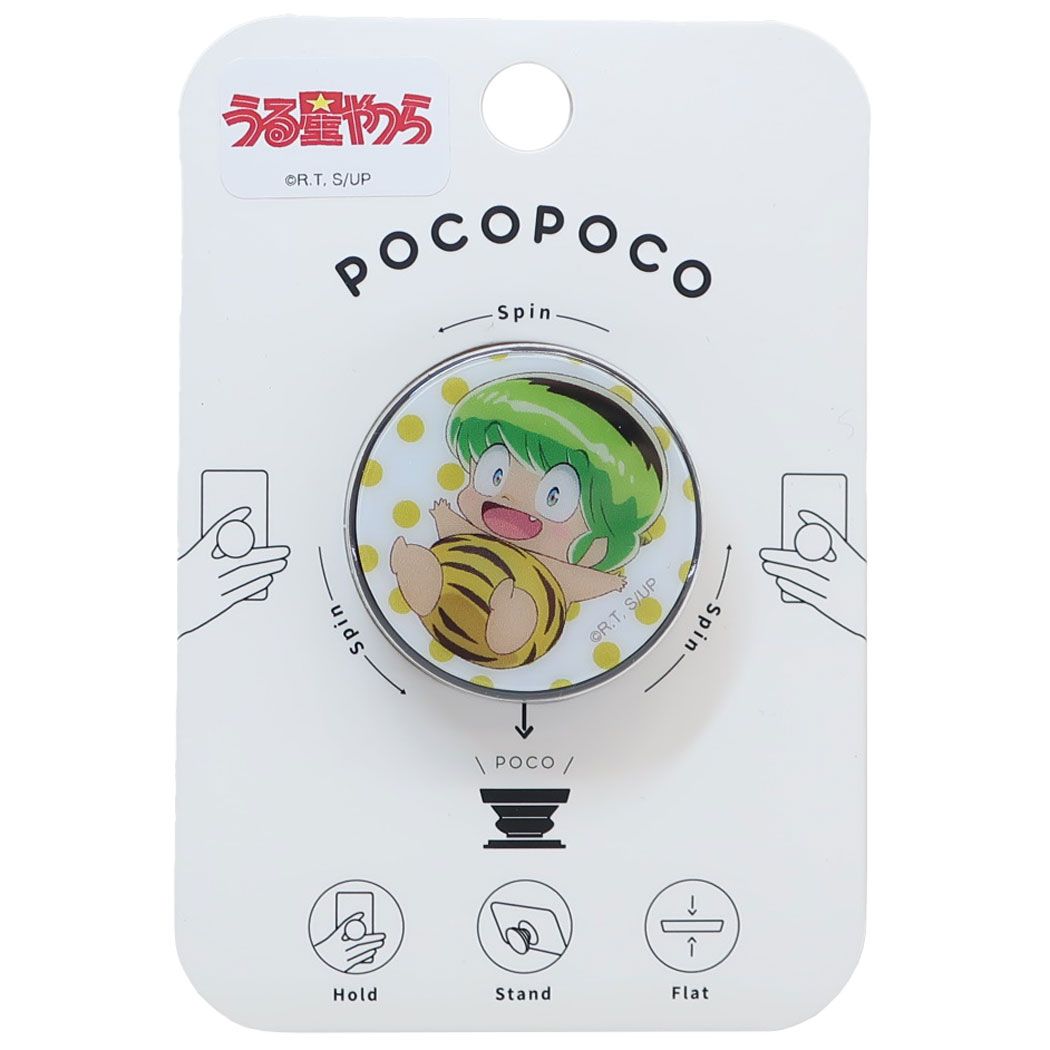 うる星やつら pocopoco ポコポコ スマホアクセ アニメキャラクター テン