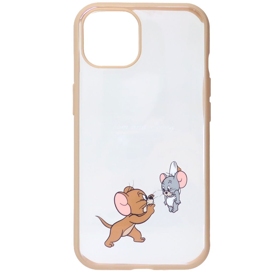 トムとジェリー キャラクター iPhone14 13ケース アイフォン14 13 プロテクトカバー llllfit Clear ジェリーとタフィー ワ